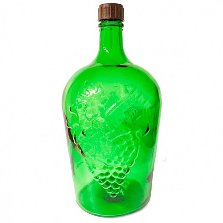 Бутыль стекл. 5л Виноград зеленая винт/крышка