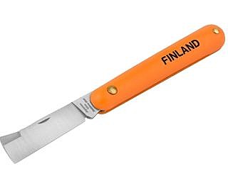 Нож прививочный FINLAND с прямым лезвием 1453 ЦИ